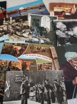 GROS LOT 1 Caisse  de CARTES POSTALES à Thèmes