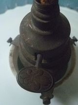 suspension blanche  opaline , vintage