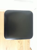 Tabouret métal chromé et skaï