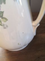 Pichet fleuri vintage