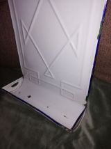 Porte-louches cuisine vintage tôle émaillée