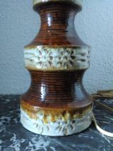 Pied de lampe en céramique - années  60