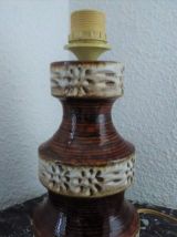 Pied de lampe en céramique - années  60
