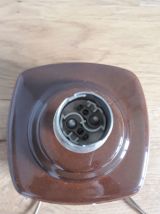 Pied de lampe à poser en céramique