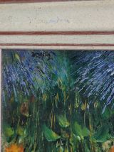 Jolie tableau de provençal reproduction en Marouflage