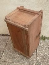 caisse  en  bois , vintage