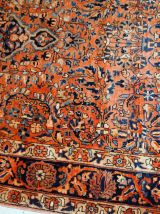 Tapis ancien Persan Sarouk fait main, 1B783