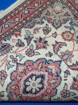 Tapis vintage Indo-Tabriz fait main, 1C749