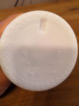 2 Pots d'apothicaire en opaline vintages