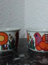 Série de 4 ramequins Acapulco (Villeroy &amp; Boch)