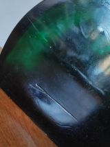 carafe verte avec bouchon transparent
