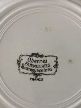 Assiettes creuses Obernai