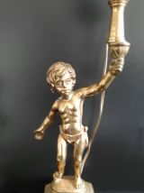 lampes angelots avec tulipes flamme