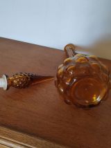 carafe italienne ambrée