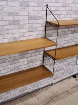 tres grande etagere fafrication allemand  1960   ,,,70s bois