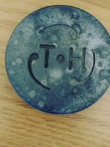 Lampe téléphone vintage Thomson Houston de 1936 noir