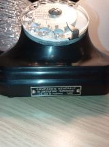 Lampe téléphone vintage ou Rétro CGCT en bakélite noire 1953