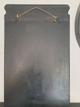 Enseigne bois sculptée relief tableau publicitaire vintage 