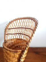 Porte plante en rotin Emmanuelle