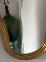 Miroir doré vintage
