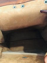Sac à dos en cuir vintage 