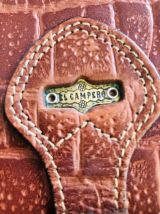 Sac à dos en cuir vintage 