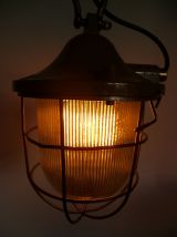 LAMPE DESIGN INDUSTRIEL - SUSPENSION