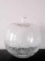 Vase soliflore en forme de pomme style Biot