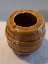 Cendrier tonneau Bière adam céramique de DESVRES