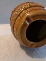 Cendrier tonneau Bière adam céramique de DESVRES