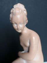 Sculpture femme au bain