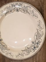 Ensemble de 6 plats RUBIS Boch frères