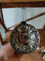 Applique murale vintage en verre