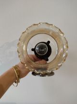 Applique murale vintage en verre
