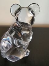 Petite souris en Cristal DAUM France