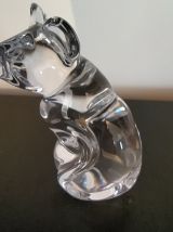 Petite souris en Cristal DAUM France