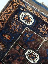 Tapis ancien Afghan Baluch fait main, 1C396