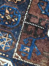 Tapis ancien Afghan Baluch fait main, 1C396