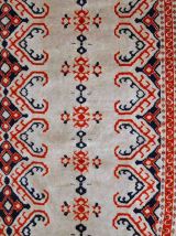 Tapis vintage Ouzbek Bukhara fait main, 1C491