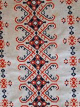 Tapis vintage Ouzbek Bukhara fait main, 1C491