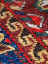 Tapis ancien Persan Kurdish fait main, 1C499