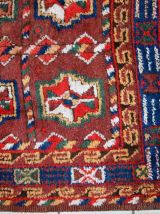 Tapis ancien Persan Kurdish fait main, 1C499