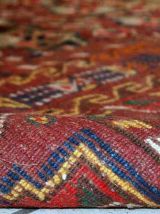 Tapis ancien Persan Kurdish fait main, 1C499