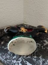 Lampe veilleuse en céramique (poisson et coquillages)