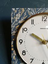 Horloge vintage pendule murale silencieuse "Manufrance"