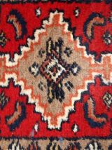 Tapis vintage Persan Hamadan fait main, 1C755