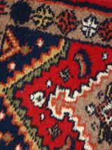 Tapis vintage Persan Hamadan fait main, 1C755