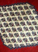 Tapis vintage Indien Seraband fait main, 1C757