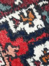 Tapis vintage Persan Hamadan fait main, 1C759