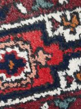 Tapis vintage Persan Hamadan fait main, 1C759